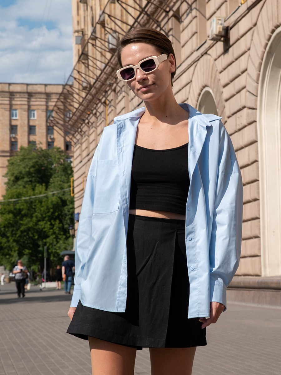 Стритстайл блузки. Фотограф Юлия Зимина