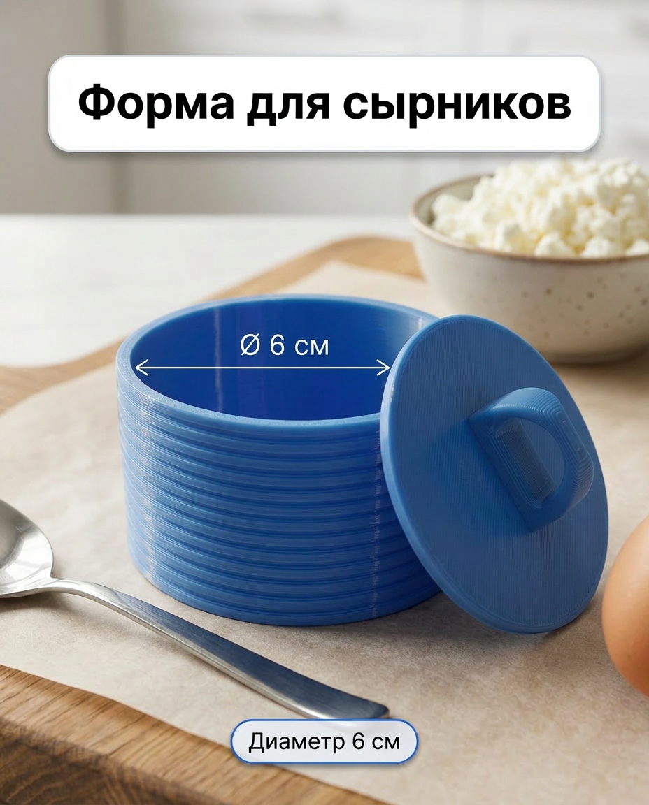 Пресс-форма для сырников. Фуд-фотограф в Санкт-Петербурге | Foodphotoschulz