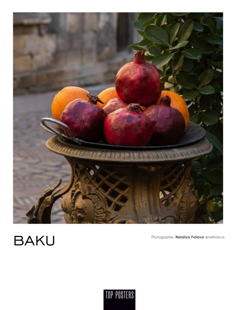 Top posters. Baku. Наталия Фролова. Фотограф. Москва