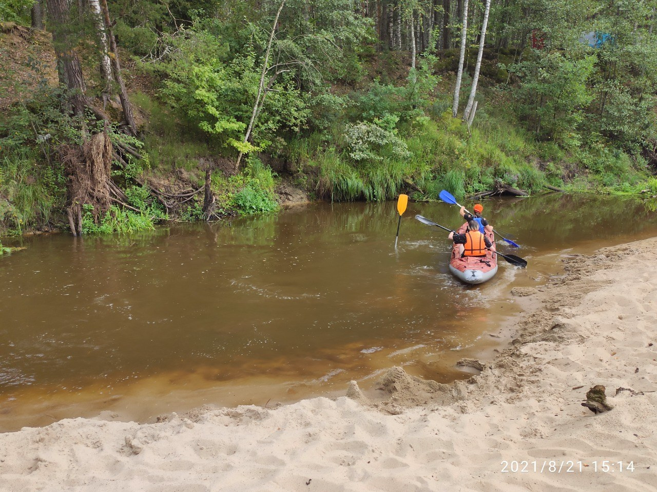 Сплав на байдарках 21.08.21. Галерея Фантим