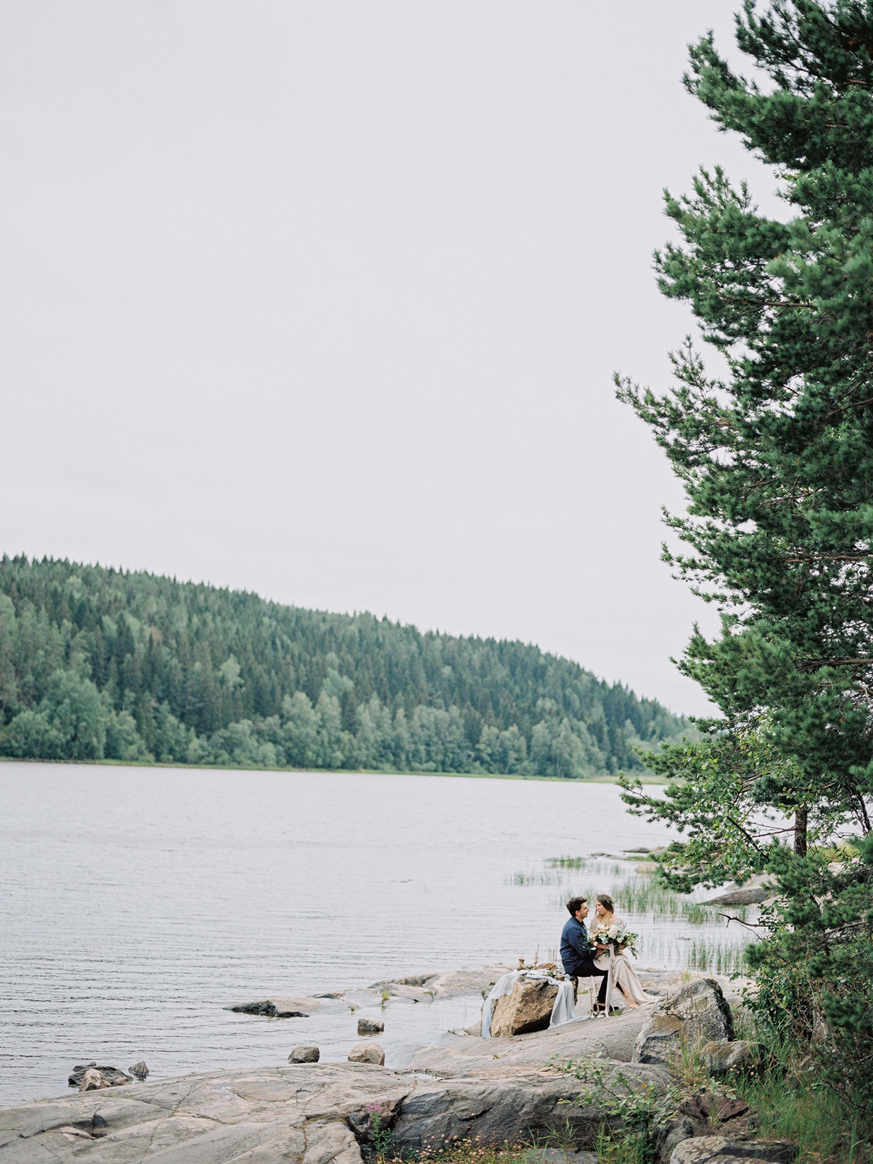 Wild clifs. Свадебный Fine Art фотограф в Санкт-Петербурге