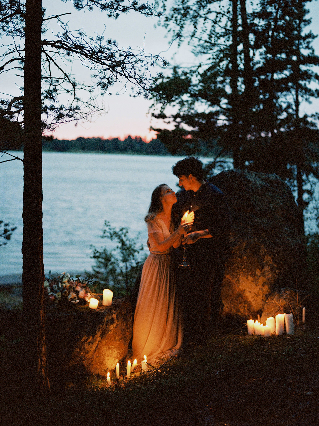 Wild clifs. Свадебный Fine Art фотограф в Санкт-Петербурге