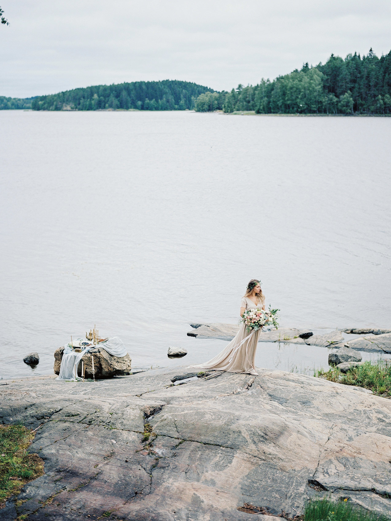 Wild clifs. Свадебный Fine Art фотограф в Санкт-Петербурге