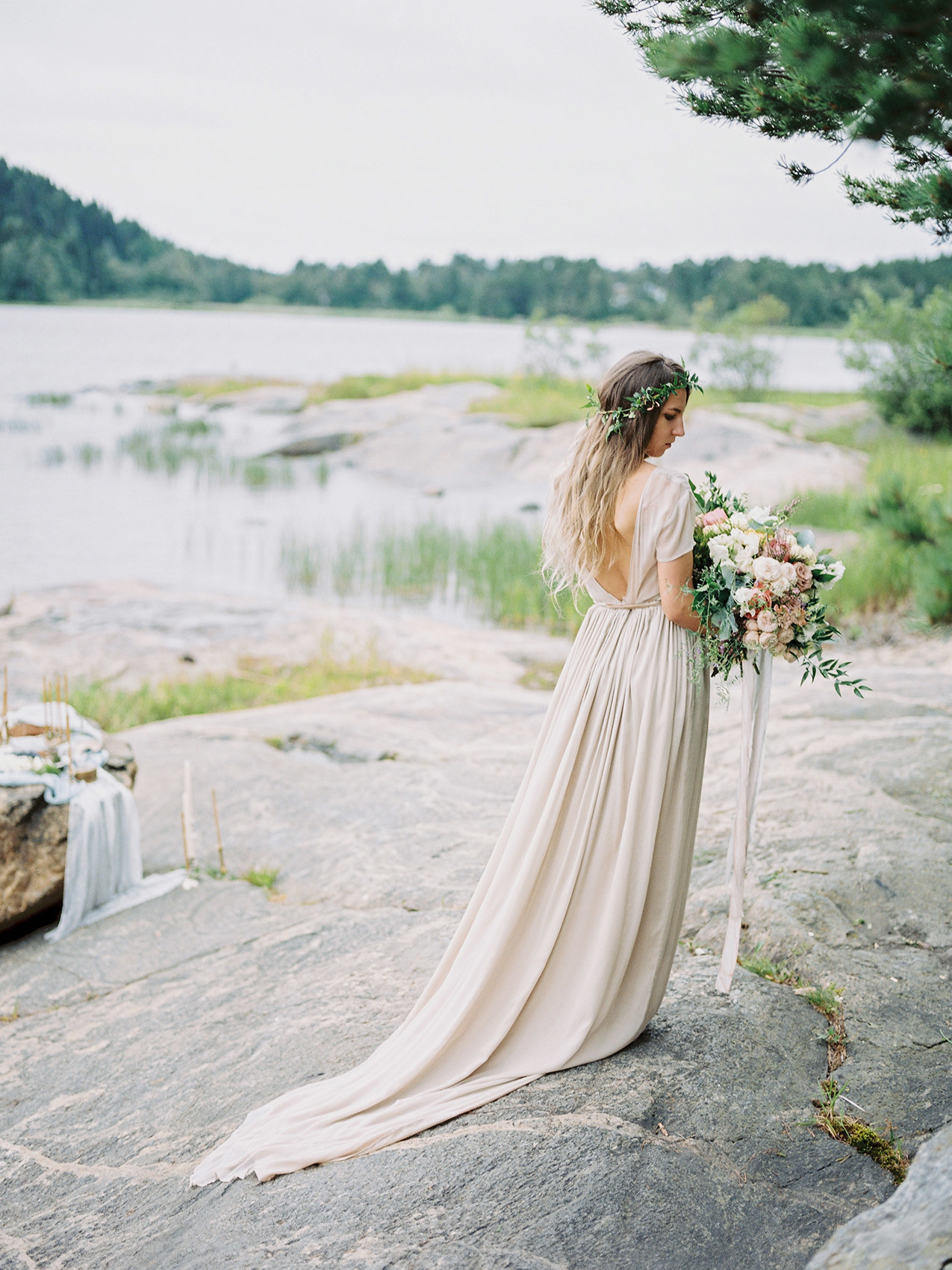 Wild clifs. Свадебный Fine Art фотограф в Санкт-Петербурге