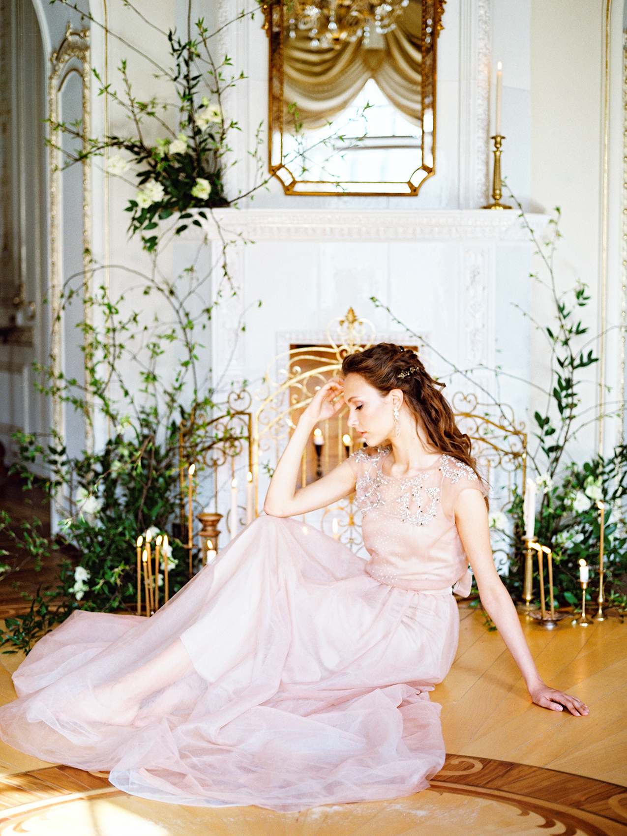 Spring baroque. Свадебный Fine Art фотограф в Санкт-Петербурге