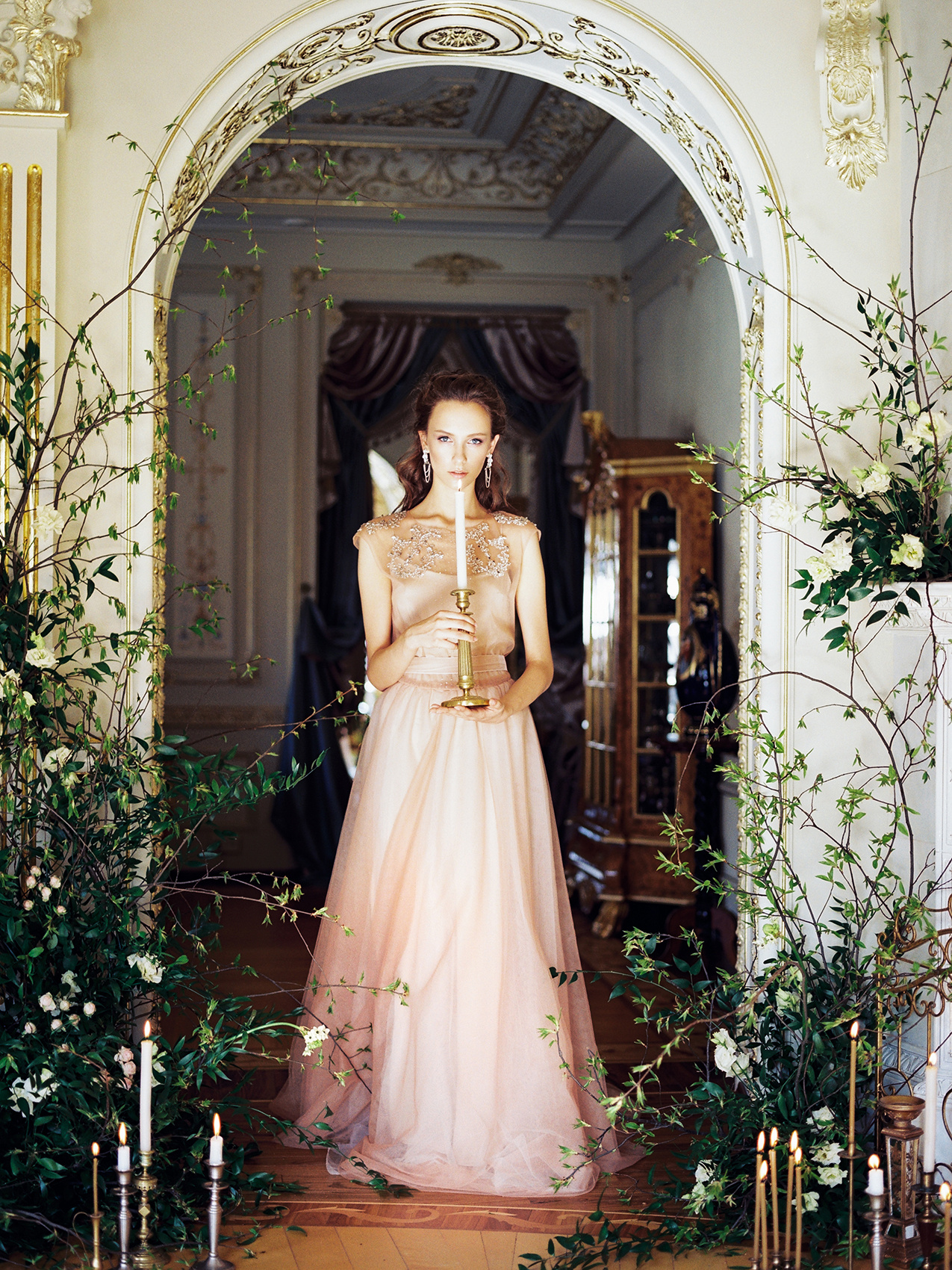 Spring baroque. Свадебный Fine Art фотограф в Санкт-Петербурге