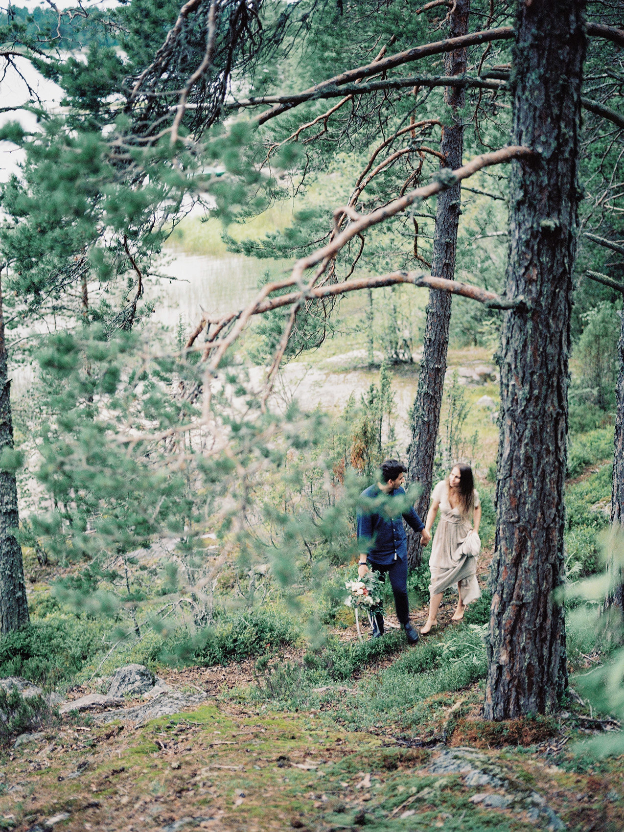 Wild clifs. Свадебный Fine Art фотограф в Санкт-Петербурге
