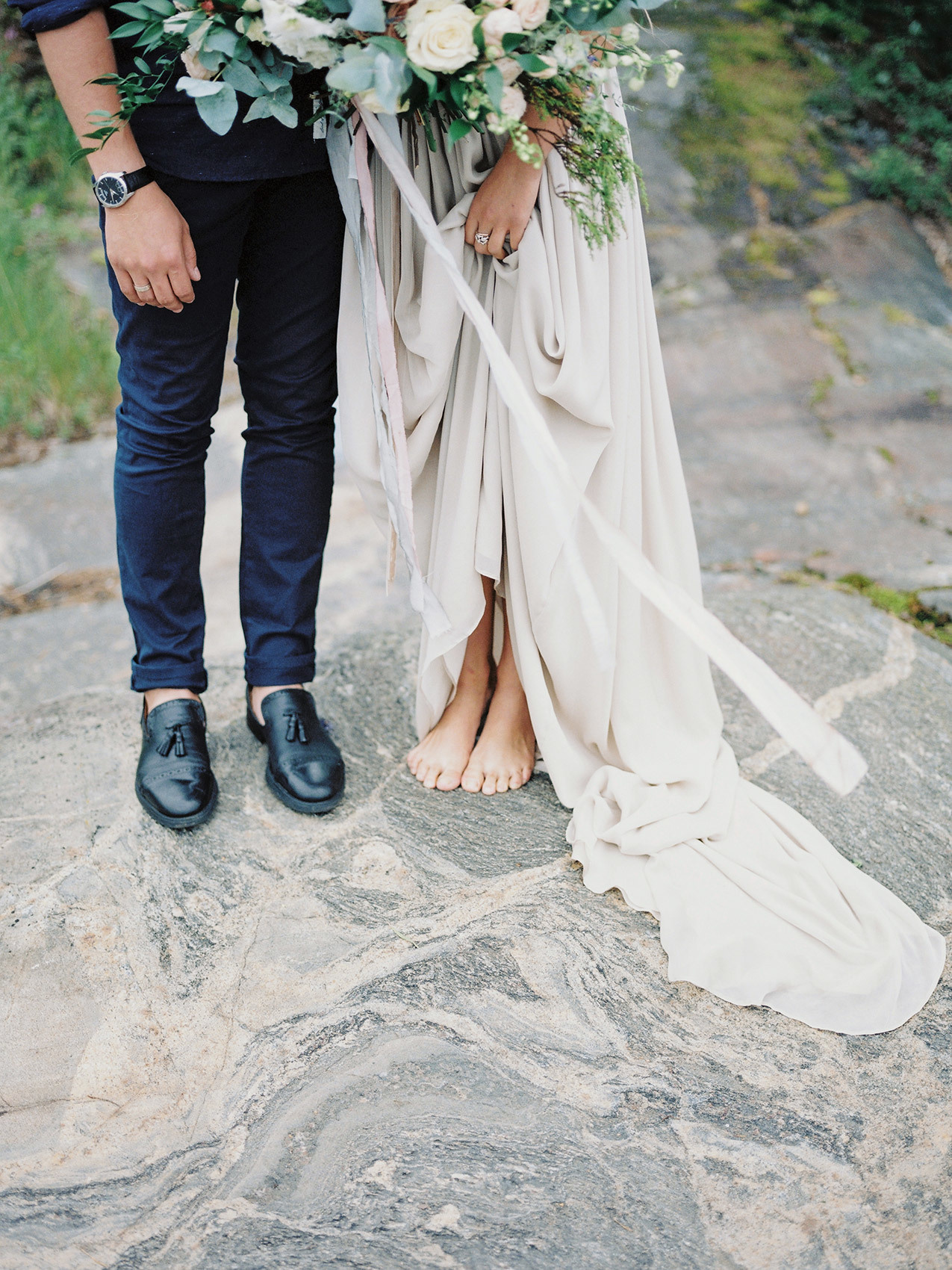 Wild clifs. Свадебный Fine Art фотограф в Санкт-Петербурге