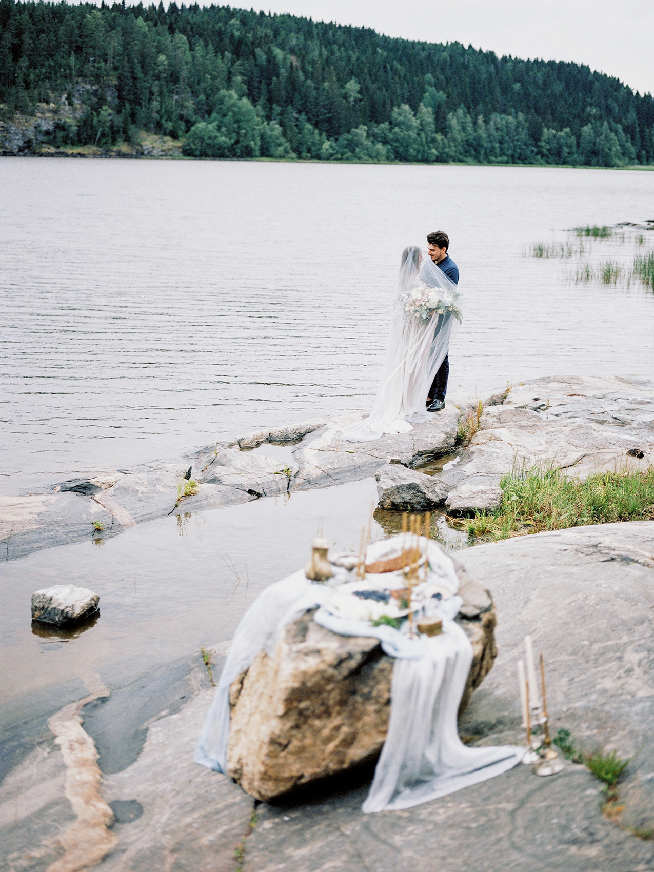 Wild clifs. Свадебный Fine Art фотограф в Санкт-Петербурге