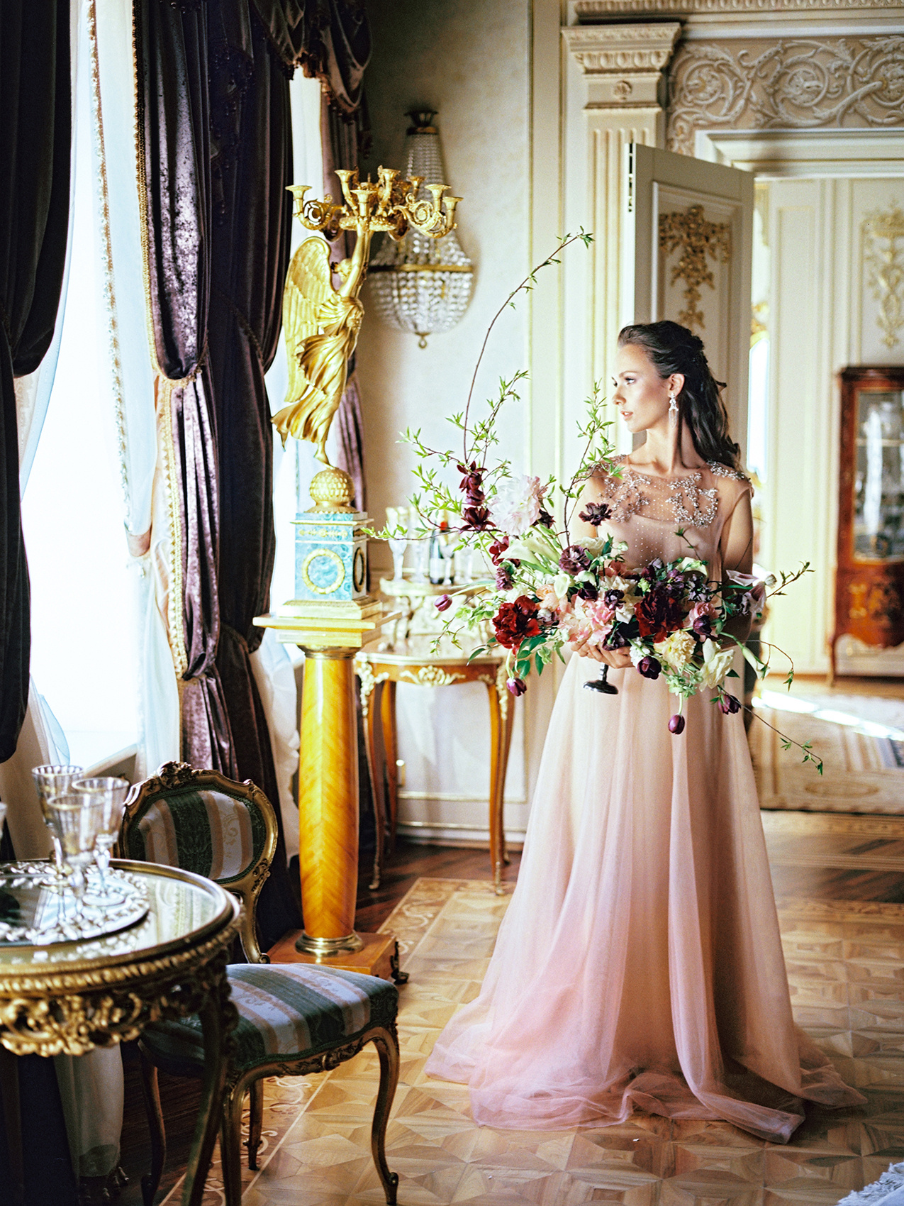 Spring baroque. Свадебный Fine Art фотограф в Санкт-Петербурге