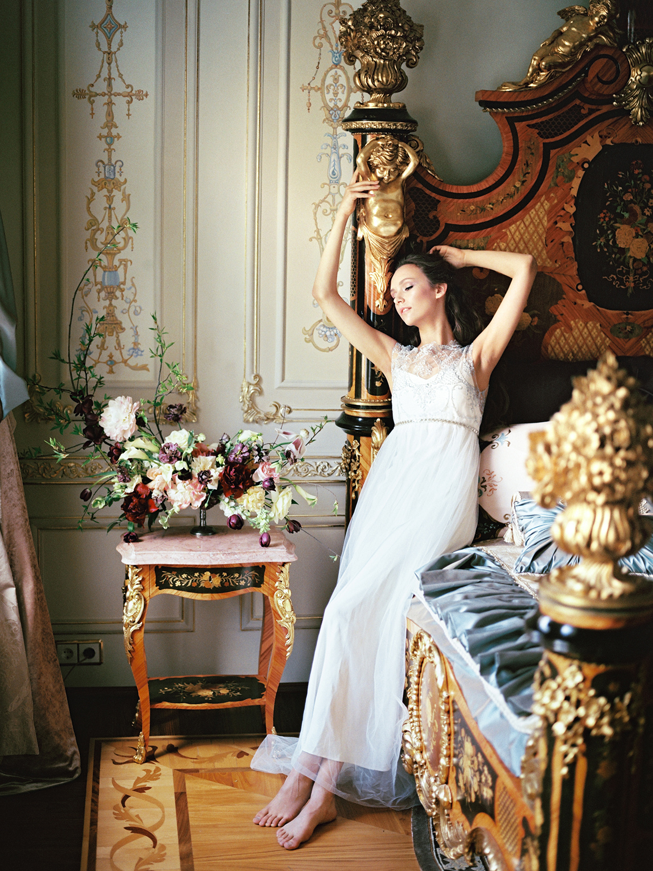 Spring baroque. Свадебный Fine Art фотограф в Санкт-Петербурге