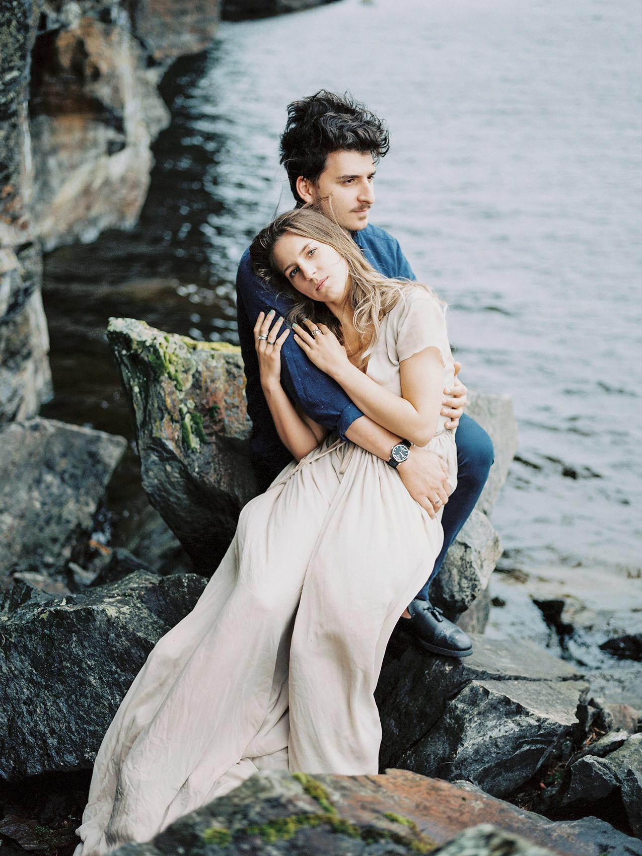 Wild clifs. Свадебный Fine Art фотограф в Санкт-Петербурге