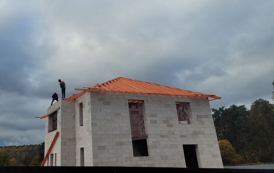 Подготовка к монтажу мягкой кровли на объекте