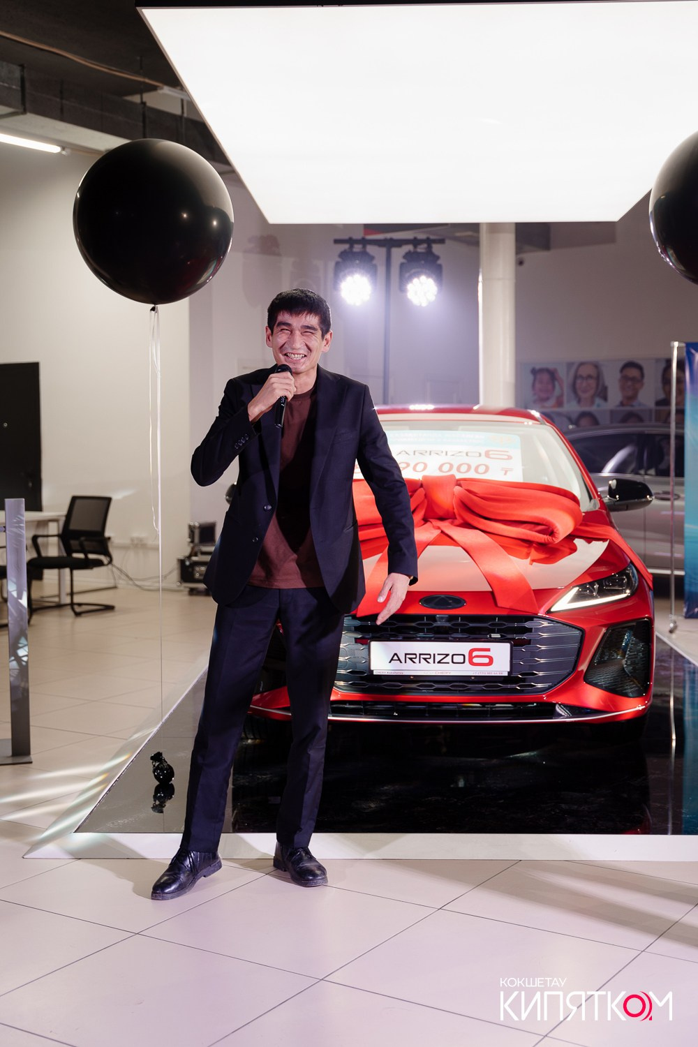 ПРЕЗЕНТАЦИЯ CHERY ARRIZO 6. КИПЯТКОМ КОКШЕТАУ