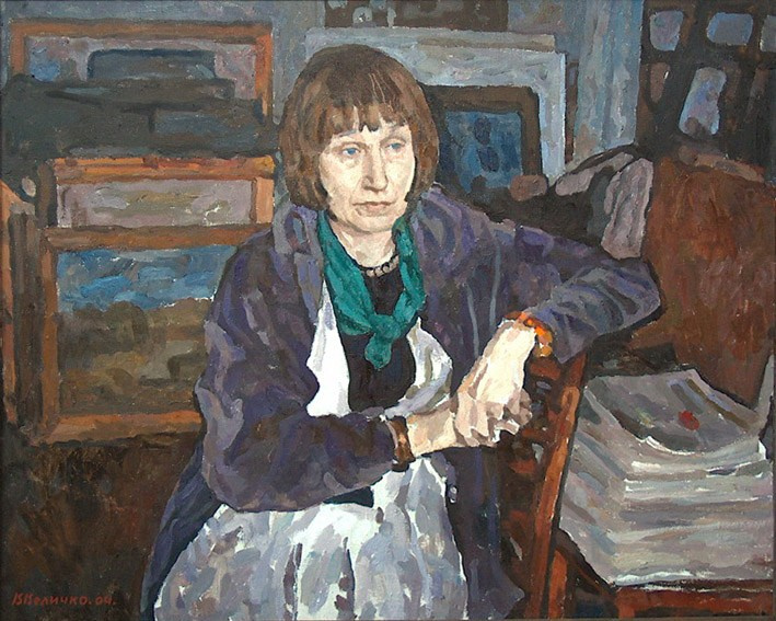 «Портрет Н. П. Климовой» 2004 год. Художник Величко Вадим Семёнович