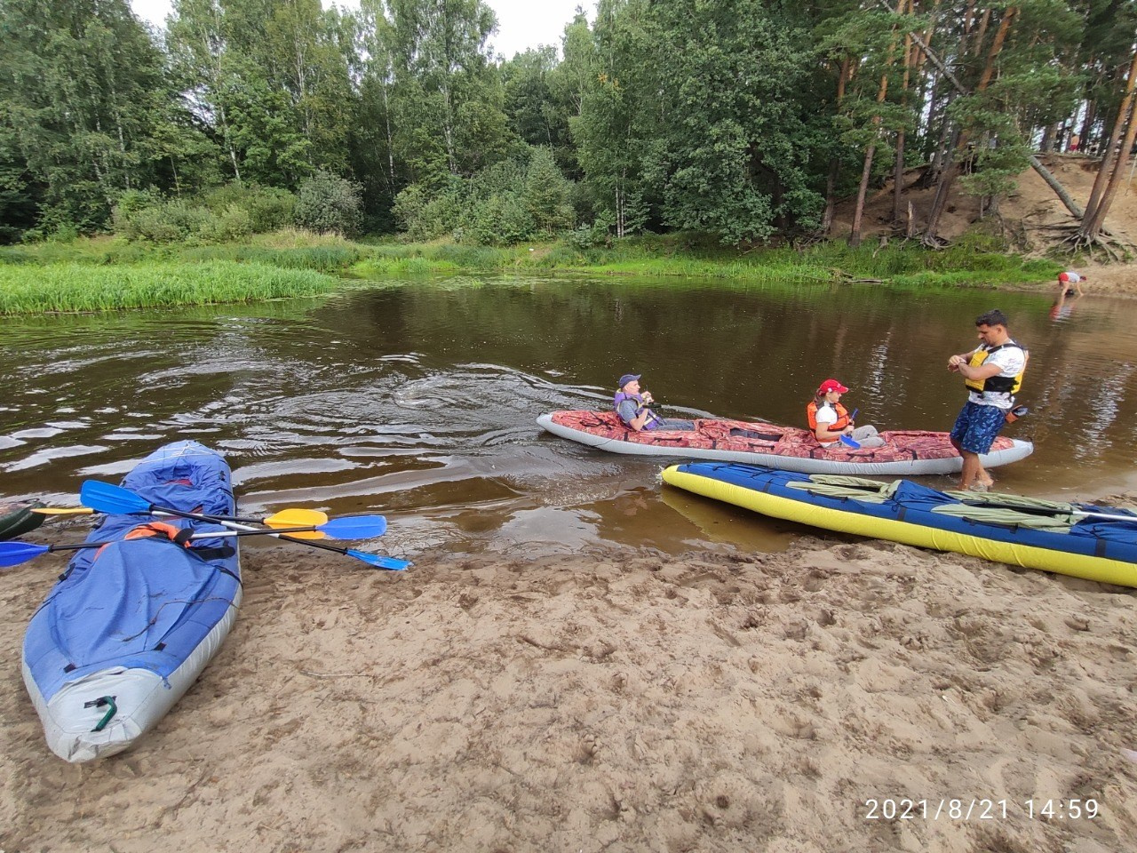 Сплав на байдарках 21.08.21. Галерея Фантим
