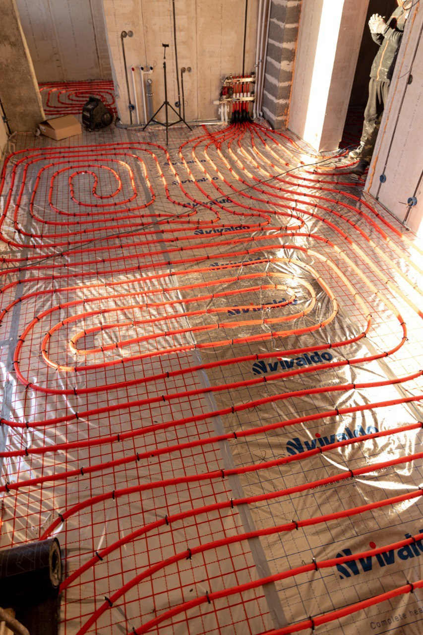 1-этажный дом в п.Шоссейное. Монтаж отопления в Калининграде | Балтийский сантехник