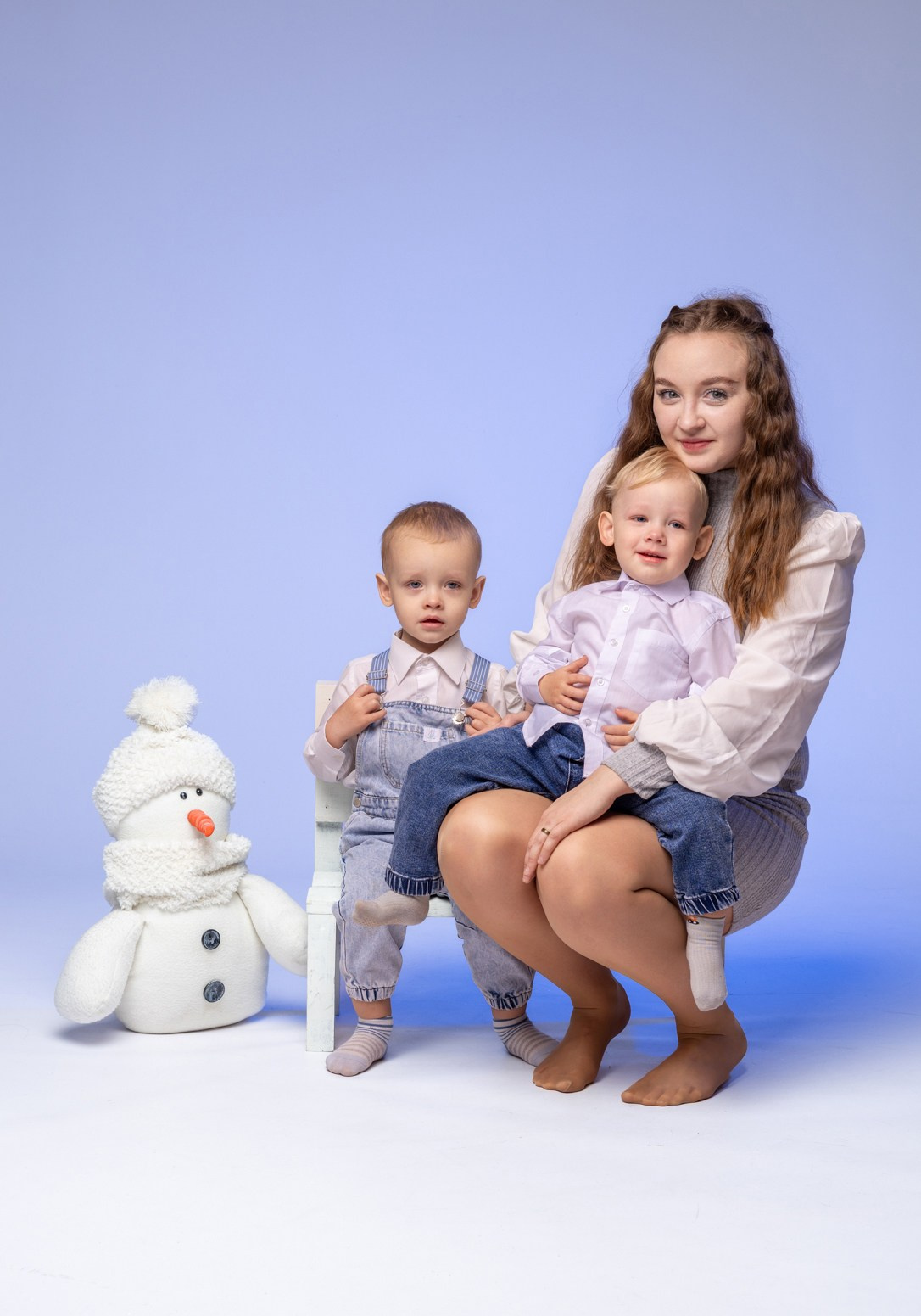 Новогодняя в студии. Семейный фотограф в Дзержинске Наталья Лаэтина