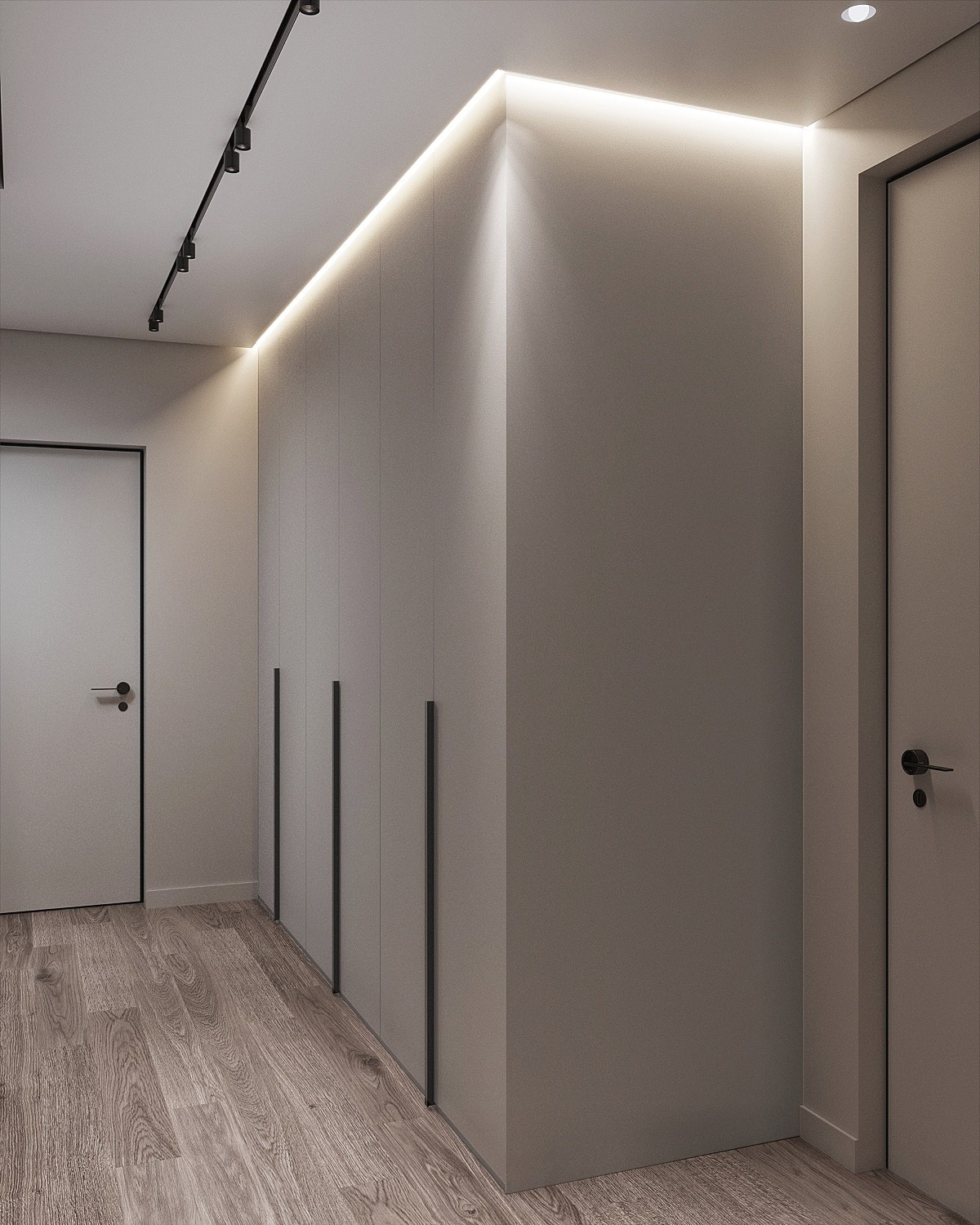 Ул. Милашенкова 55 кв. м. Kod Interiors | Дизайнер интерьеров Кораблина Кристина