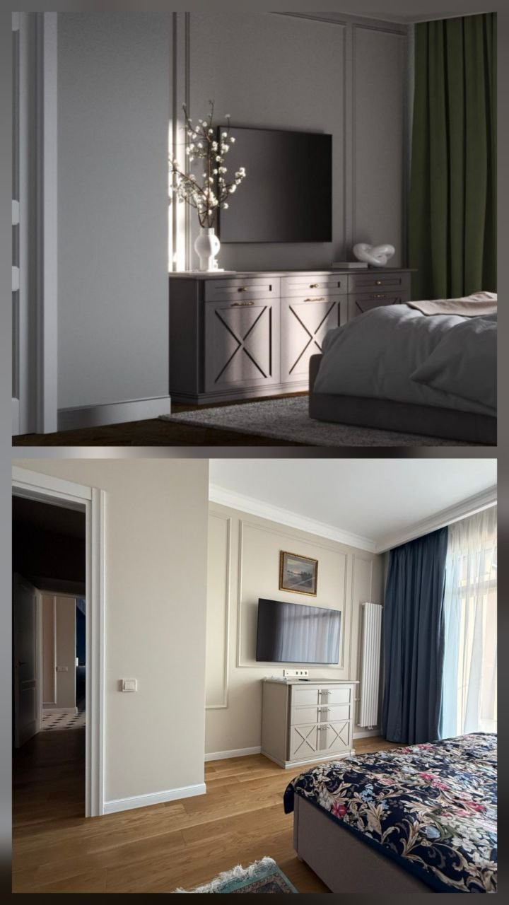 Апартаменты Завидово (визуализация/реальность). Отделка и ремонт жилых и коммерческих помещений под ключ в г. Тверь