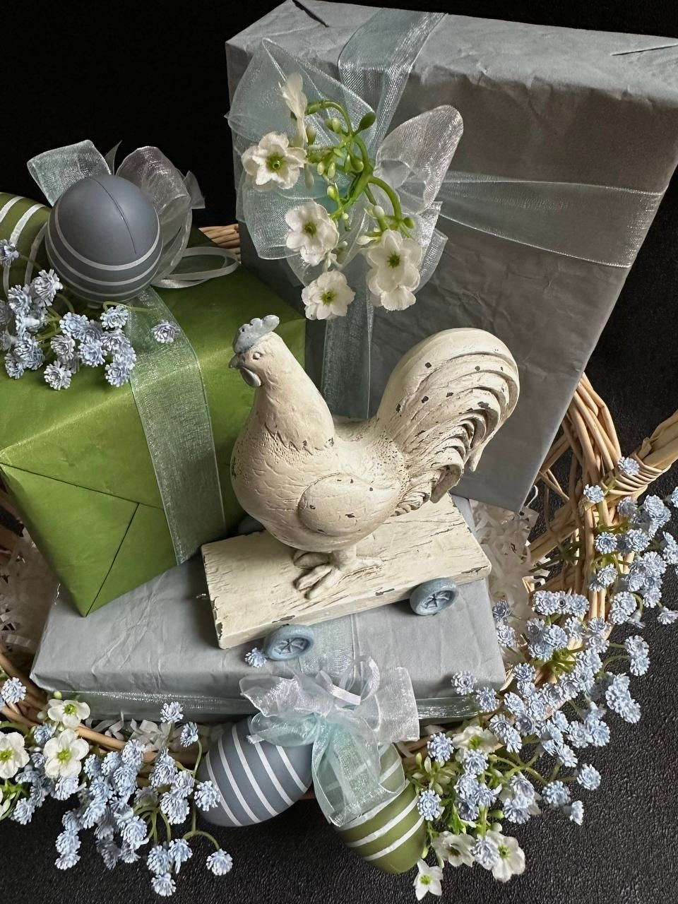 Пасхальная корзинка. Студия подарочных наборов «Владия»