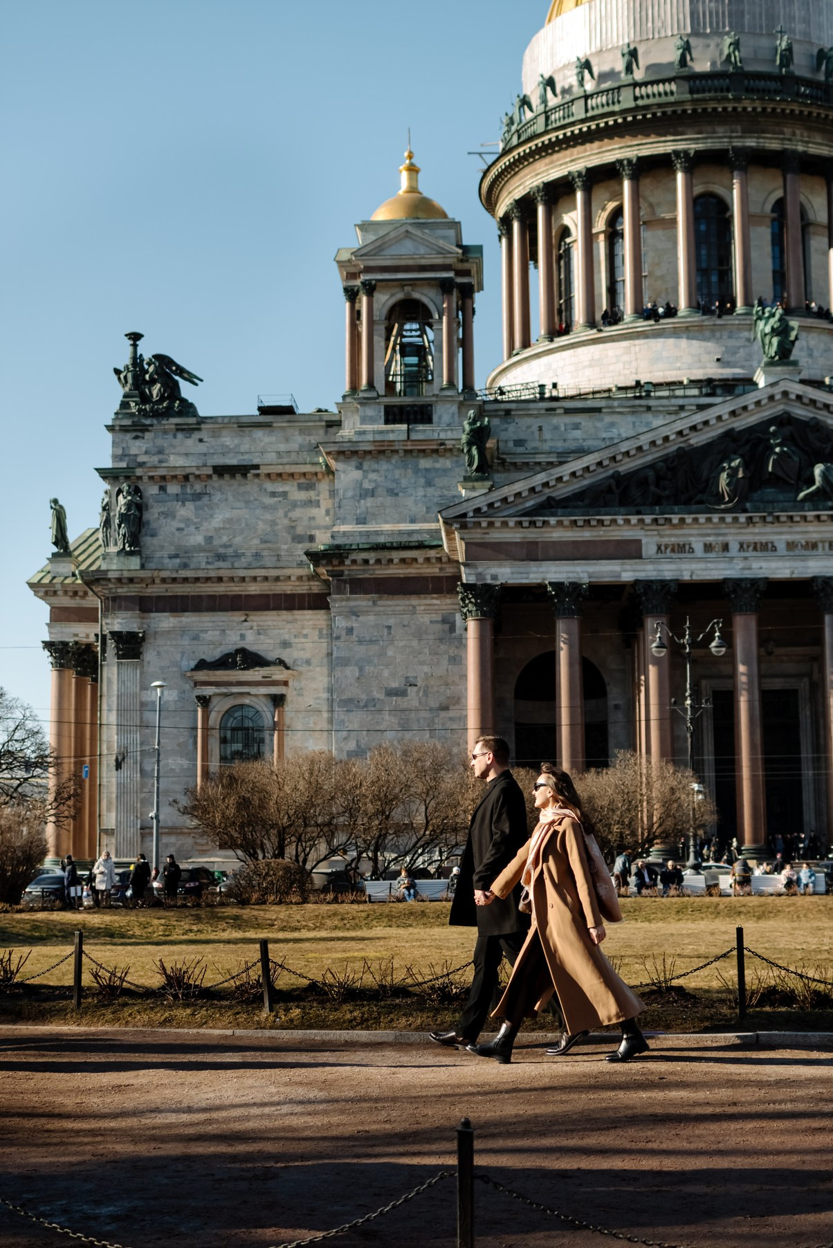 Лавстори. Исаакиевский собор. Свадебный и сеейный фотограф в Санкт-Петербурге Елена Худякова