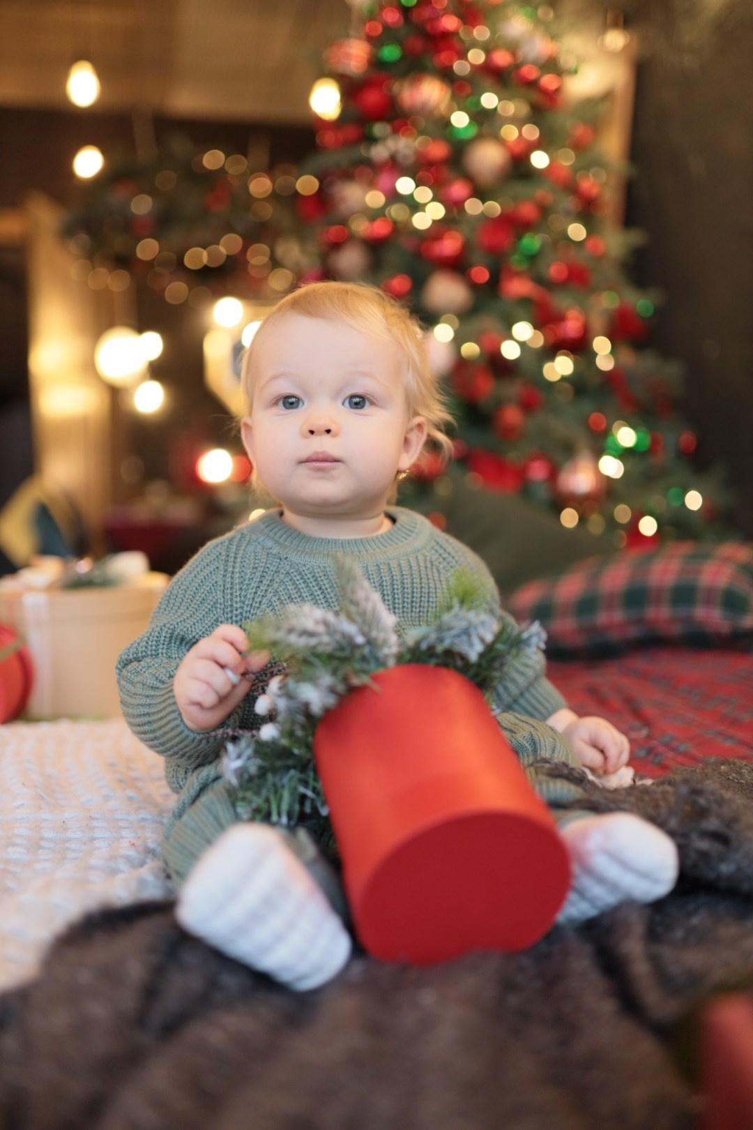 Новогодние съемки. Детский фотограф из Санкт-Петербурга Кристина Розанова