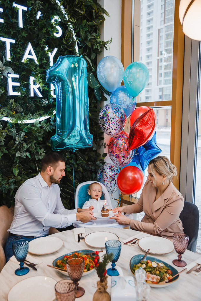 Годик Дмитрия. Семейный фотограф Николаева Ольга