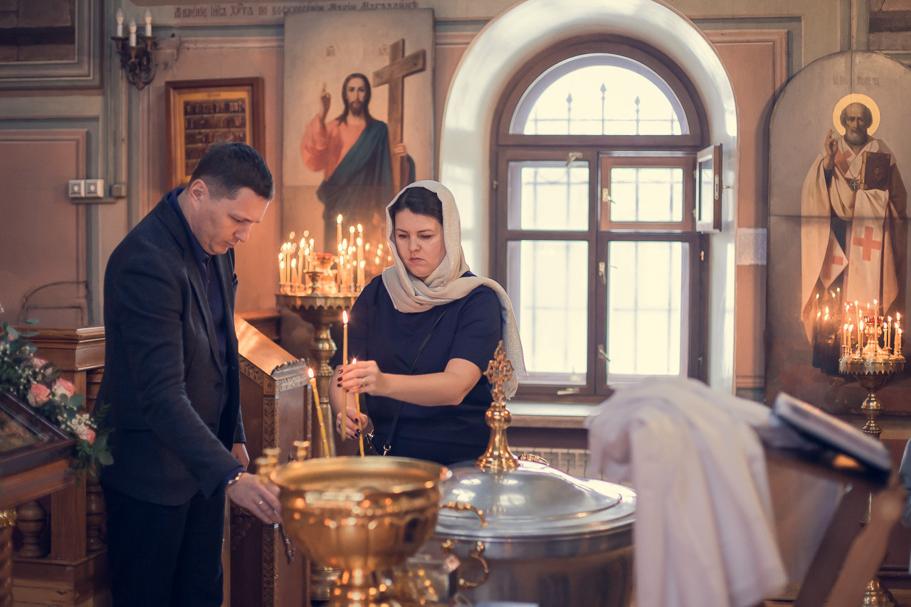 Крещение Романа. Семейный фотограф Николаева Ольга