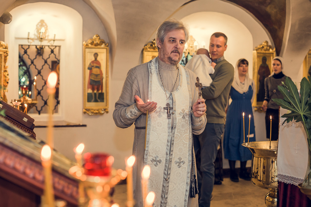 Крещение Александра. Семейный фотограф Николаева Ольга