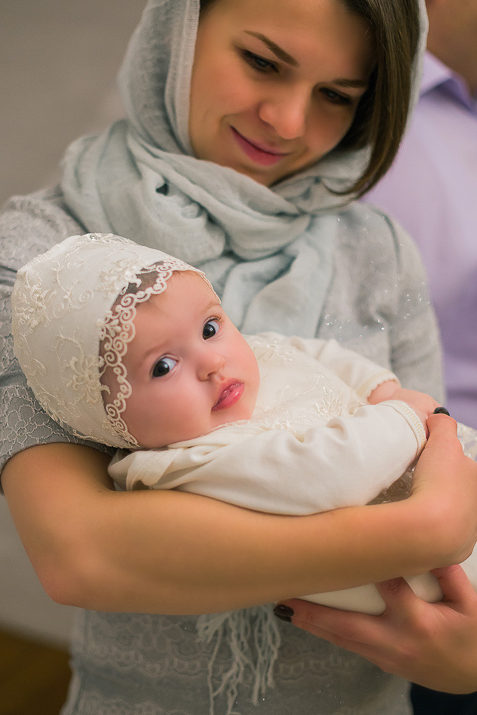 Крещение Елизаветы. Семейный фотограф Николаева Ольга