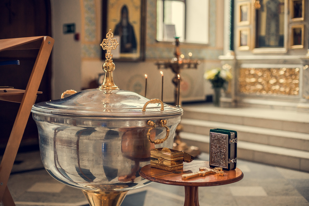 Крещение Георгия. Семейный фотограф Николаева Ольга