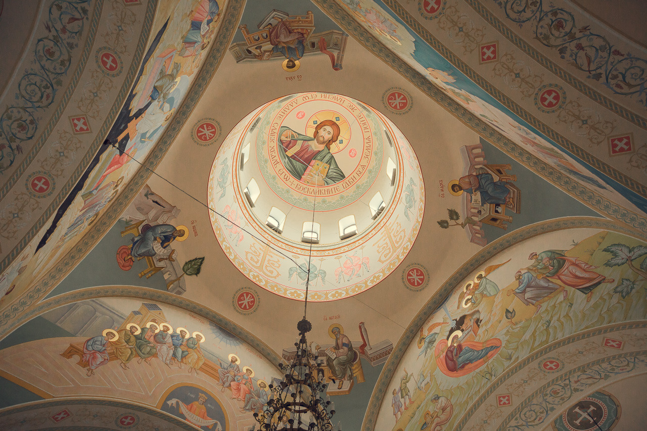 Крещение Георгия. Семейный фотограф Николаева Ольга