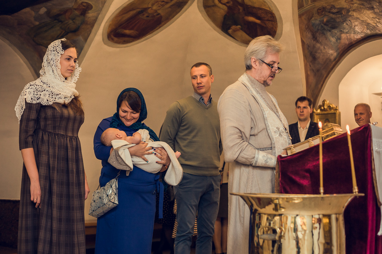Крещение Александра. Семейный фотограф Николаева Ольга