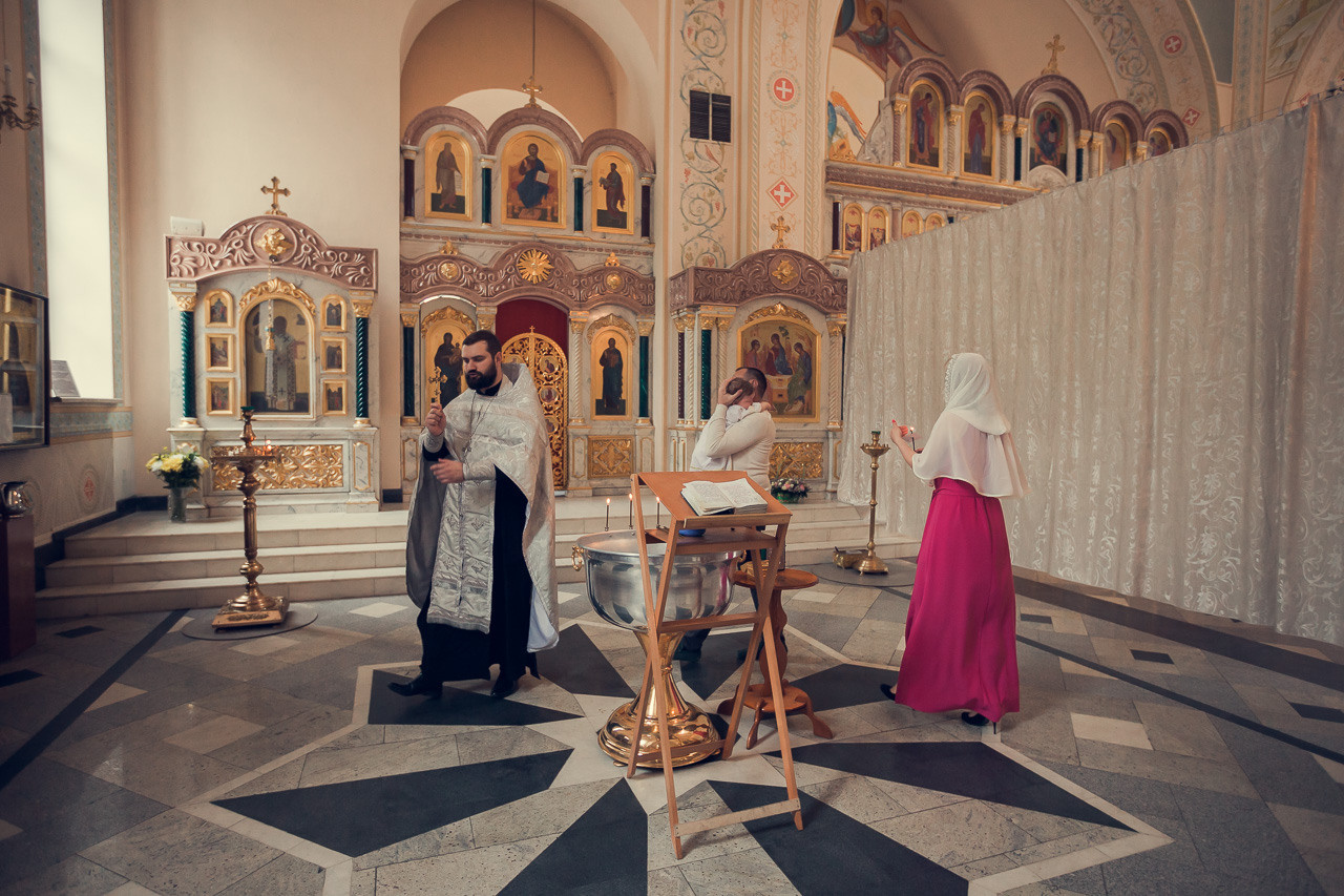 Крещение Георгия. Семейный фотограф Николаева Ольга