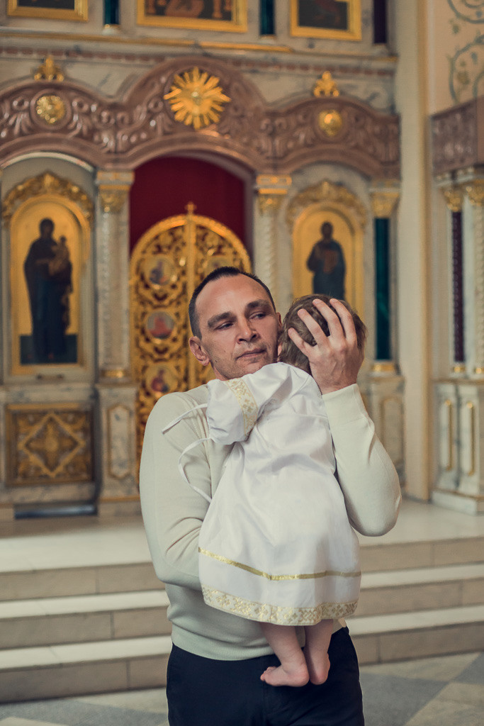 Крещение Георгия. Семейный фотограф Николаева Ольга