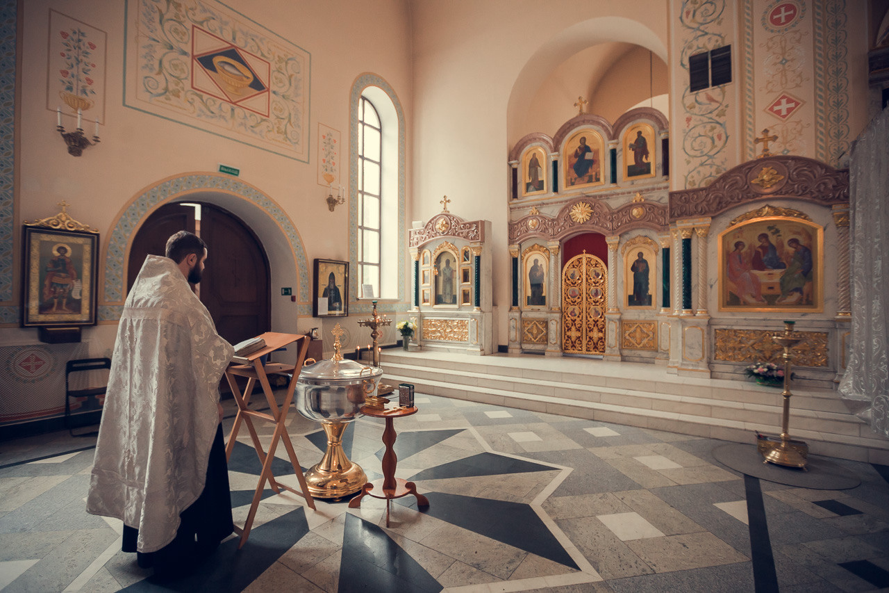 Крещение Георгия. Семейный фотограф Николаева Ольга