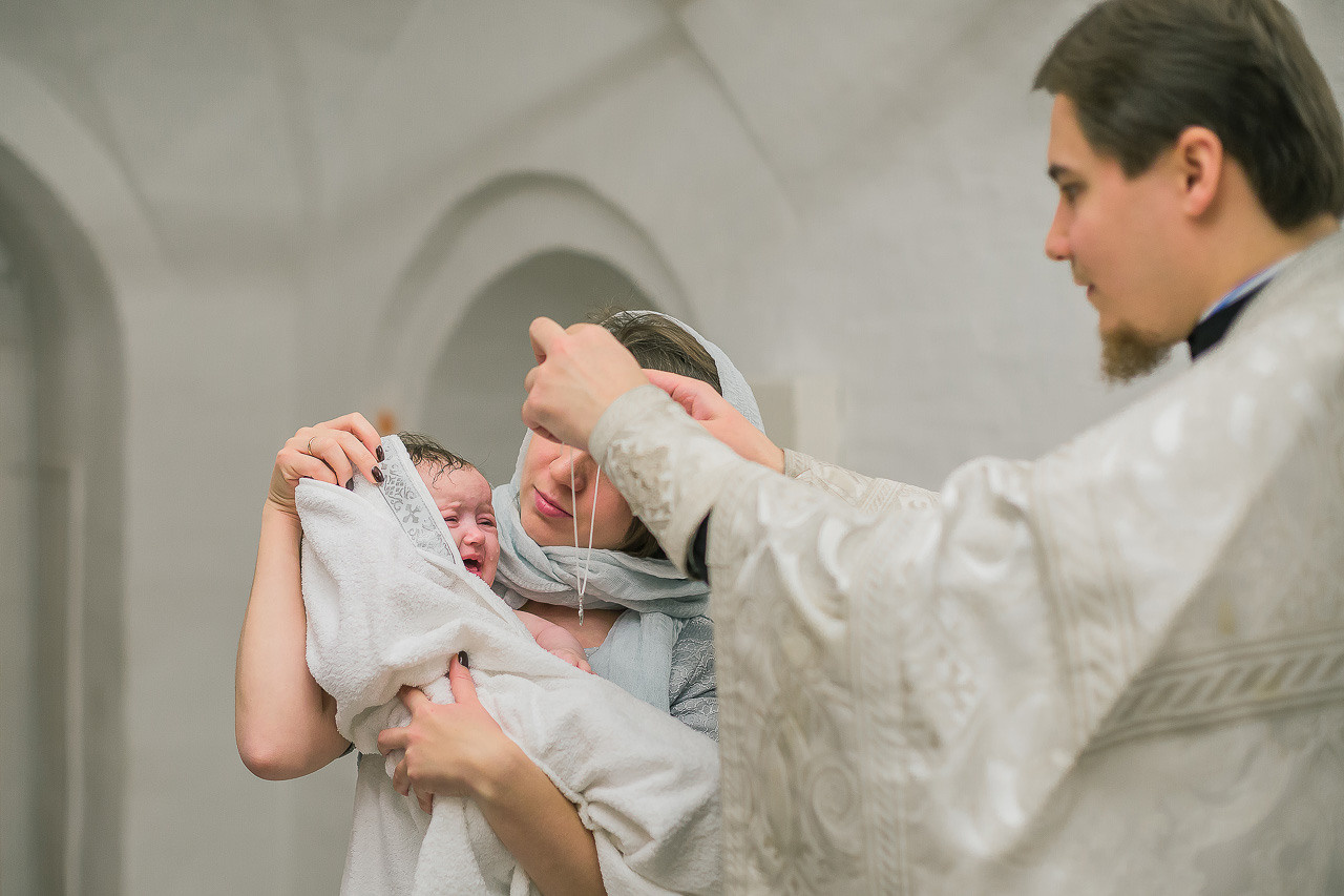 Крещение Елизаветы. Семейный фотограф Николаева Ольга