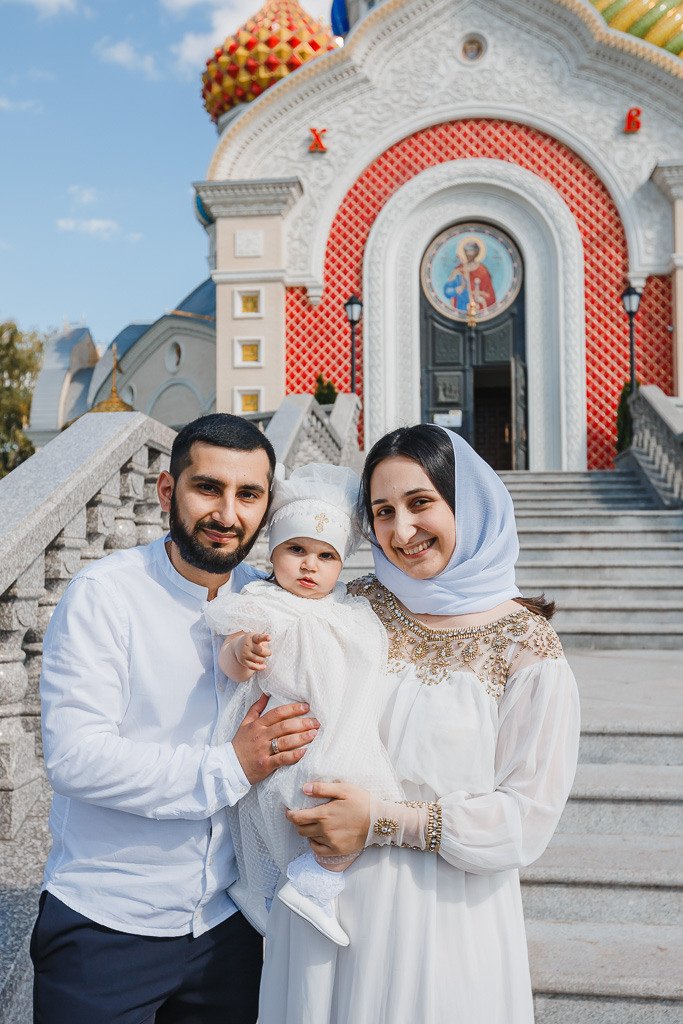 Крещение Мелиссы. Семейный фотограф Николаева Ольга