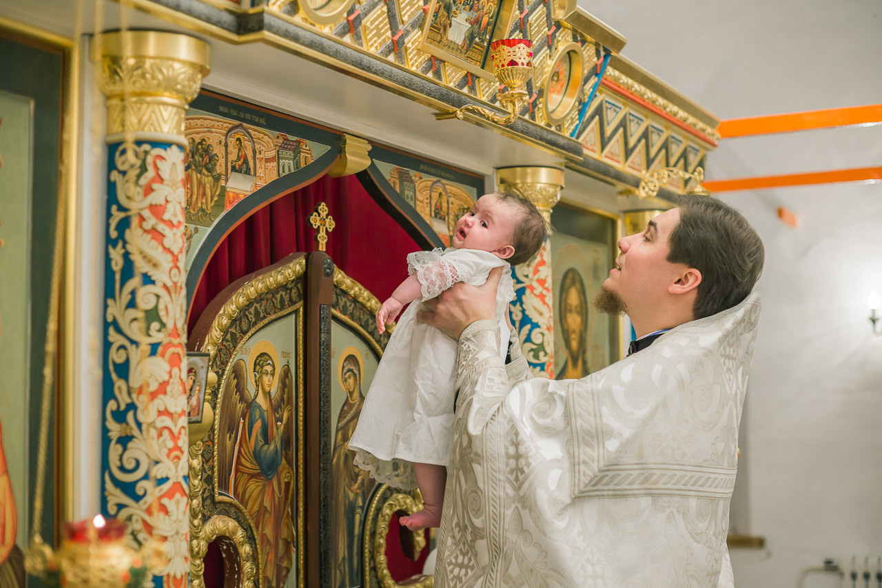 Крещение Елизаветы. Семейный фотограф Николаева Ольга