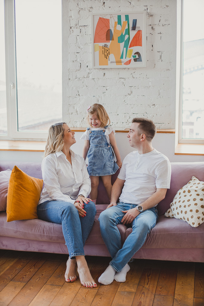 Николай, Ольга, Ксения. Семейный фотограф Николаева Ольга