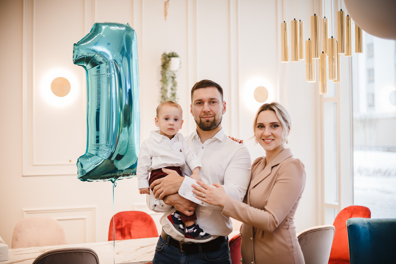 Годик Дмитрия. Семейный фотограф Николаева Ольга