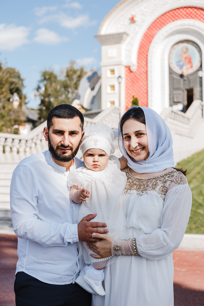 Крещение Мелиссы. Семейный фотограф Николаева Ольга