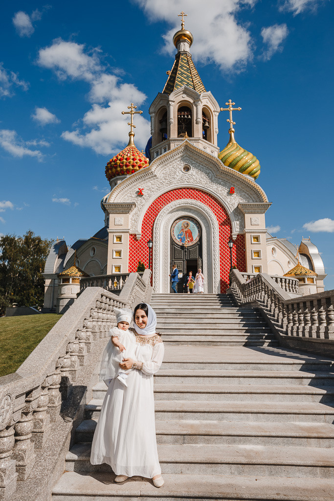 Крещение Мелиссы. Семейный фотограф Николаева Ольга