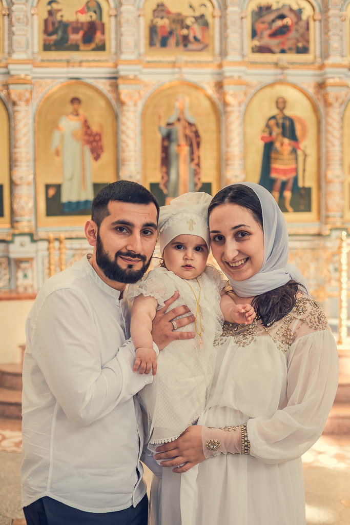 Крещение Мелиссы. Семейный фотограф Николаева Ольга