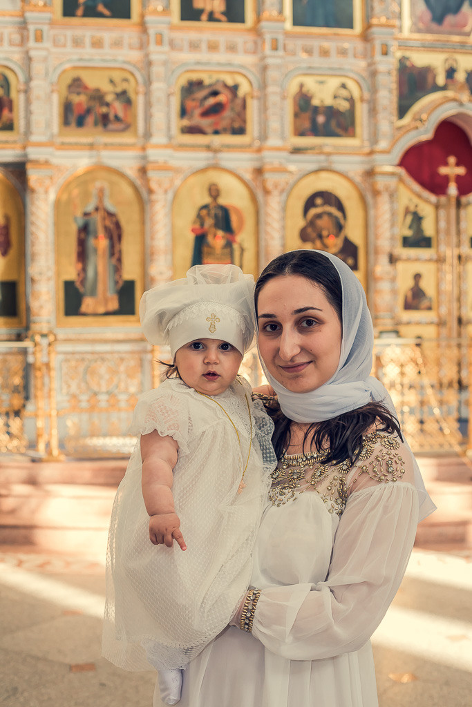 Крещение Мелиссы. Семейный фотограф Николаева Ольга
