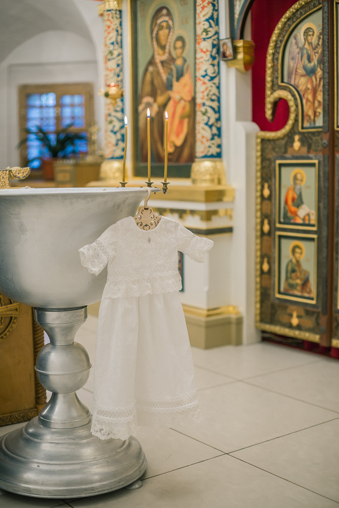 Крещение Елизаветы. Семейный фотограф Николаева Ольга