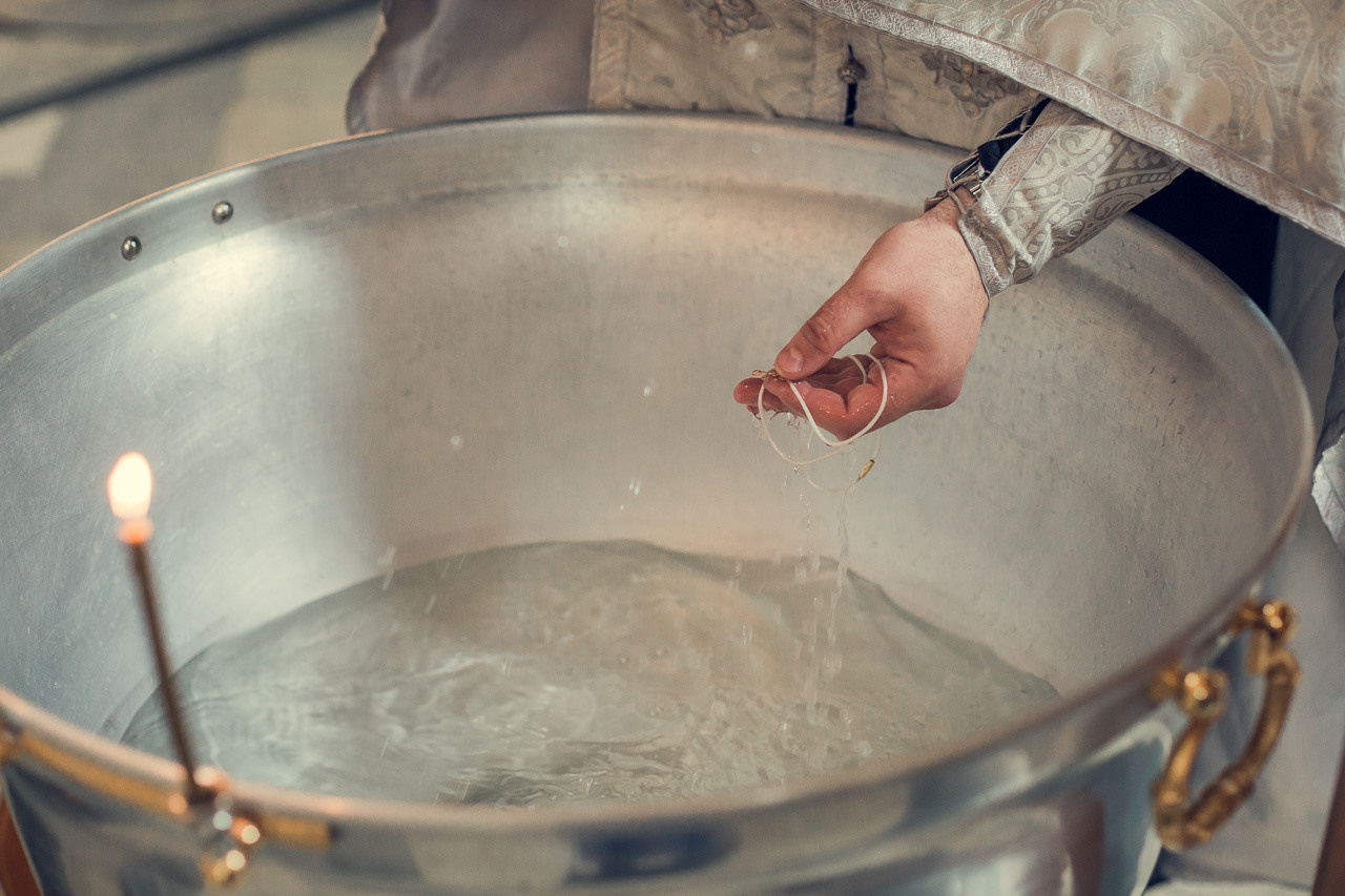 Крещение Георгия. Семейный фотограф Николаева Ольга