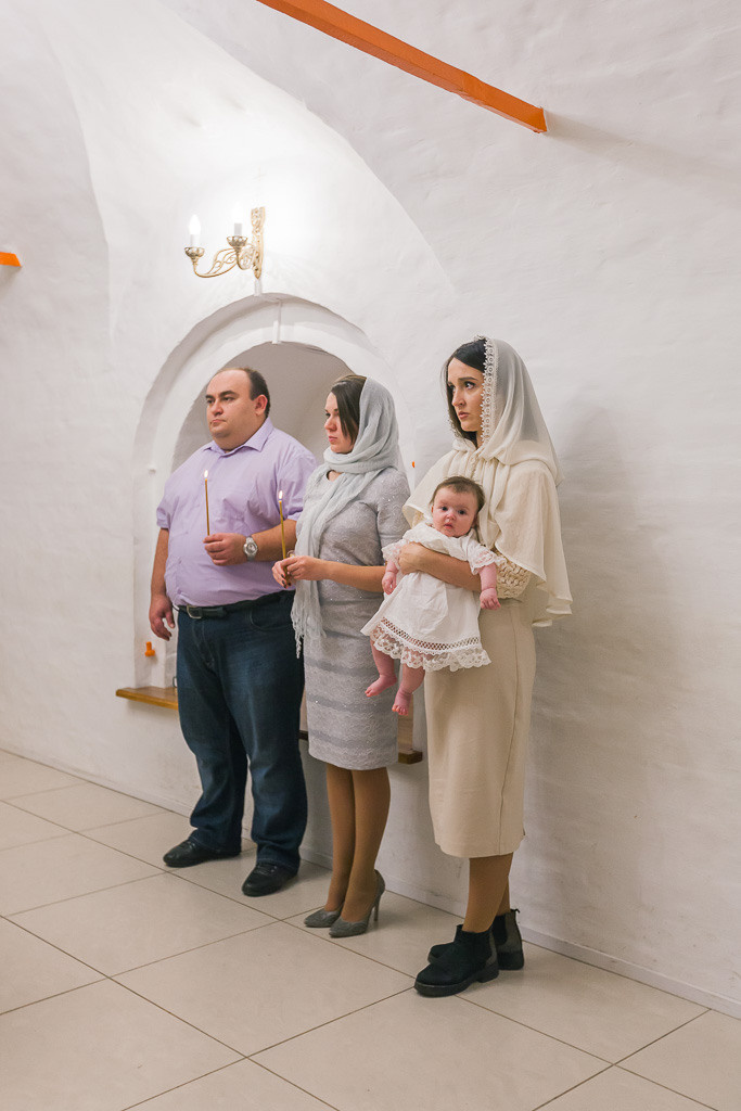 Крещение Елизаветы. Семейный фотограф Николаева Ольга