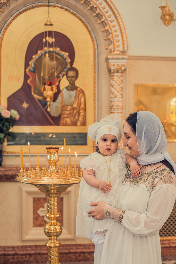 Крещение Мелиссы. Семейный фотограф Николаева Ольга